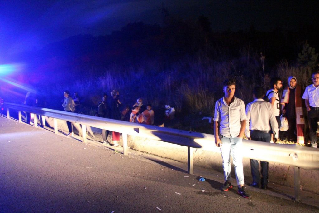 TEM OTOYOLU'NDA FECİ KAZA