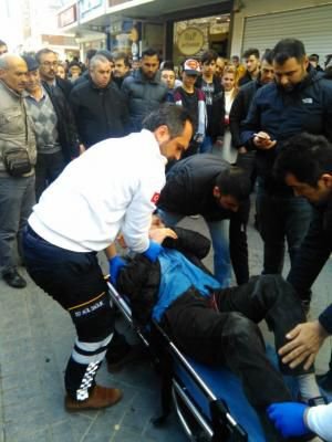 SİLAHLA VURDU KAÇTI