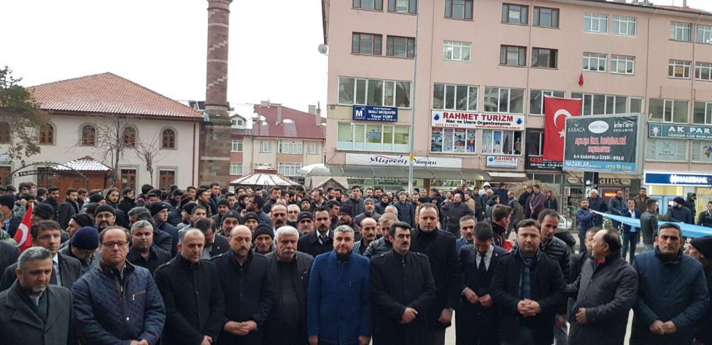 ÜLKÜCÜLER GEREDE’DE YÜRÜDÜ