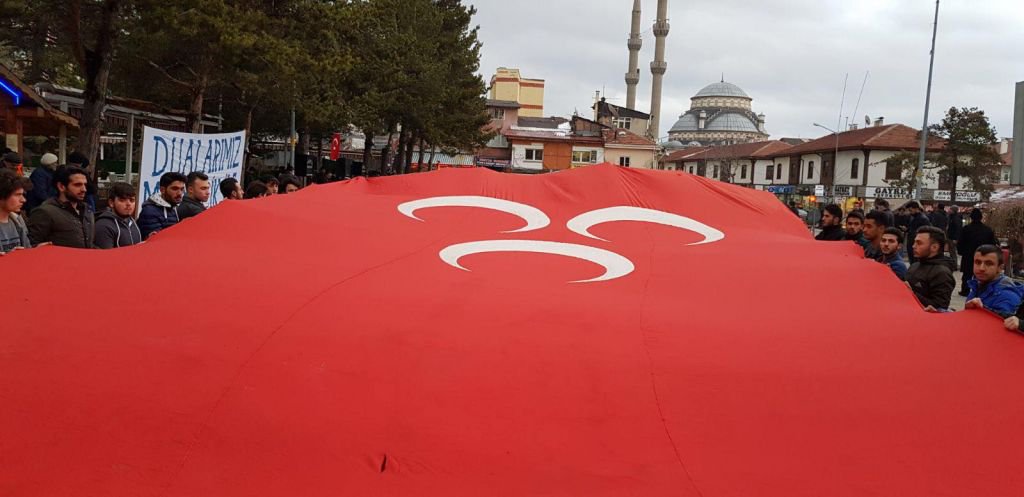 ÜLKÜCÜLER GEREDE’DE YÜRÜDÜ