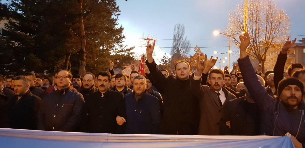 ÜLKÜCÜLER GEREDE’DE YÜRÜDÜ