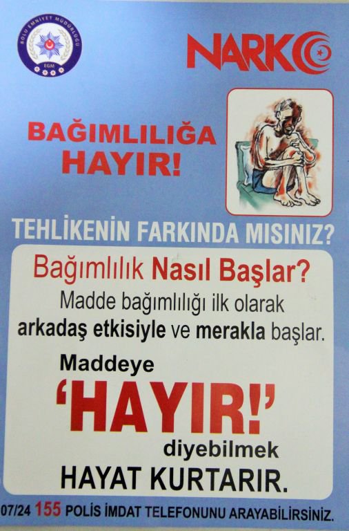 UYUŞTURUCU İLE MÜCADELE HIZ KESMEDEN DEVAM EDİYOR