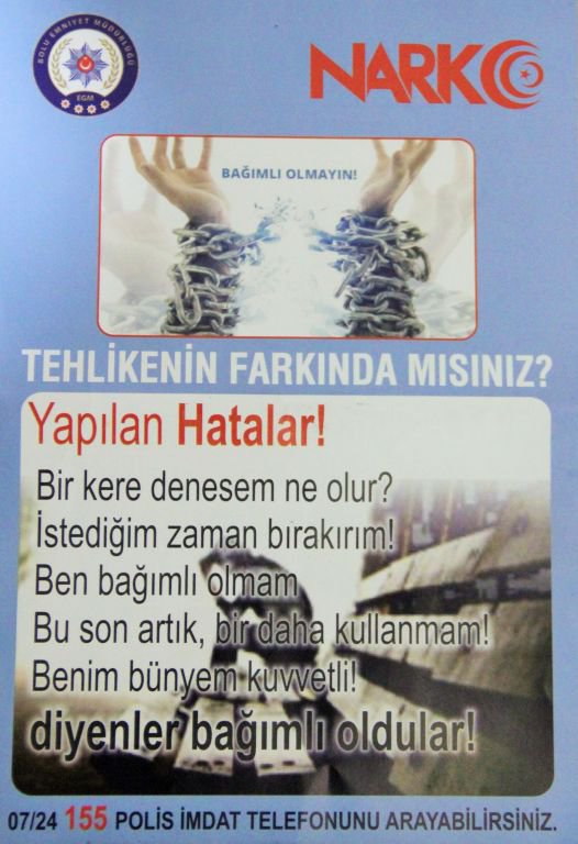 UYUŞTURUCU İLE MÜCADELE HIZ KESMEDEN DEVAM EDİYOR