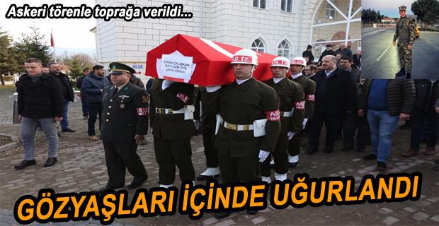 UZMAN ÇAVUŞ SON YOLCULUĞUNA UĞURLANDI