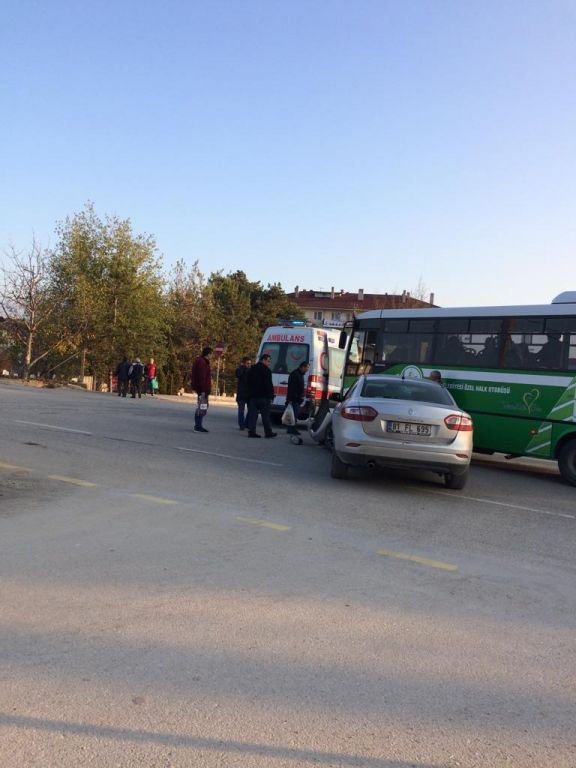 YAŞLI KADIN OTOBÜSTE ÖLÜMDEN DÖNDÜ