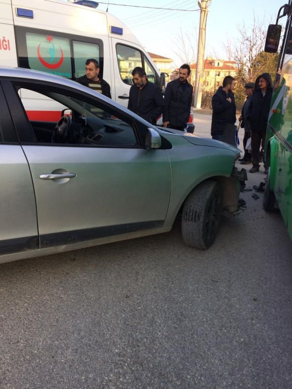 YAŞLI KADIN OTOBÜSTE ÖLÜMDEN DÖNDÜ