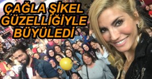 ÇAĞLA ŞİKEL HAYRANLARI İLE BULUŞTU