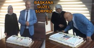 ÇAĞLAR'A SÜRPRİZ KUTLAMA