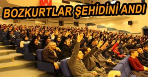 ÇAKIROĞLU AİBÜ’DE ANILDI