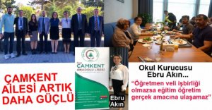 ÇAMKENT LİSESİ AİLESİ KAHVALTIDA BİR ARAYA GELDİ