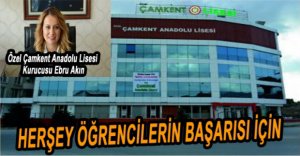 ÇAMKENT ÖĞRENCİLERİN BAŞARISI İÇİN HER ŞEYİ YAPIYOR