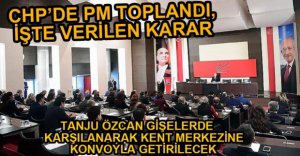 CHP'DE PARTİ MECLİSİ TOPLANTISI BİTTİ