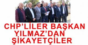 CHP'LİLER ADLİYENİN ÖNÜNDE BASIN AÇIKLAMASI YAPTI