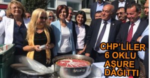 CHP'LİLER AŞURE DAĞITTI