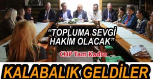 CHP'LİLER TAM KADRO CEMİYETTE