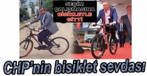 CHP'NİN BİSİKLET SEVDASI
