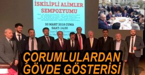 ÇORUMLULARDAN GÖVDE GÖSTERİSİ