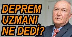 DEPREM UZMANINDAN AÇIKLAMA