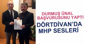DURMUŞ ÜNAL MHP'DEN ADAY ADAYI