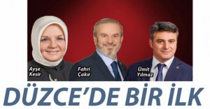 DÜZCE'DE BİR İLK YAŞANDI