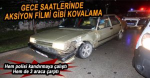 EHLİYETSİZ ÇOCUK POLİSTEN KAÇMAYA ÇALIŞTI