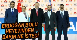 ERDOĞAN BOLU'DAN UMUTLU