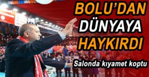 ERDOĞAN BOLU’DAN NATO’YA SESLENDİ