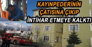 EŞİYLE SORUNLARI YÜZÜNDEN İNTİHAR ETMEYE KALKIŞTI