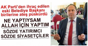 ESKİ BAŞKAN'DAN ÇOK SERT SÖZLER