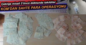 ESNAFA MUSALLAT OLAN KALPAZANLAR YAKALANDI