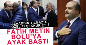 FATİH METİN BOLU'YA AYAK BASTI