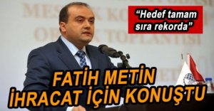 FATİH METİN RAKAMLARI AÇIKLADI