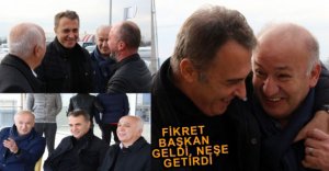 FİKRET ORMAN BOLUSPOR'U ZİYARET ETTİ