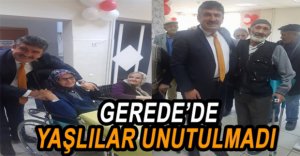 GEREDE BELEDİYESİ BÜYÜKLERİNİ UNUTMADI