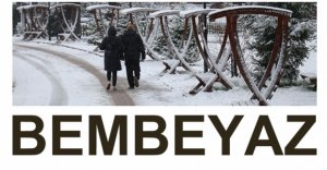 GÖLCÜK BEYAZA BÜRÜNDÜ