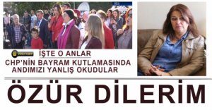 GÜLLÜ YAMAN ÖZÜR DİLEDİ