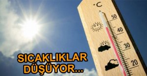 HAVA SICAKLIKLARI DÜŞÜYOR