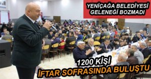 HER GÜN YÜZLERCE KİŞİYE İFTAR VERİLİYOR