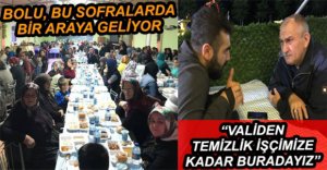HERKES BU SOFRADA BULUŞUYOR