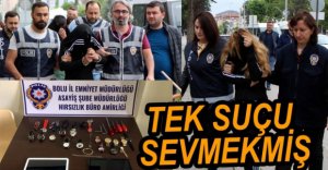 HIRSIZLIK ÇETESİ YAKALANDI