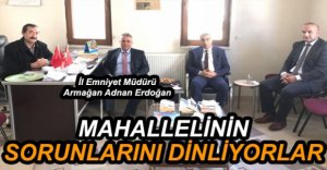 HUZURLU MAHALLELER İÇİN ZİYARETLER DEVAM EDİYOR