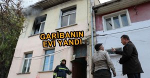 İKİ KATLI EV YANDI