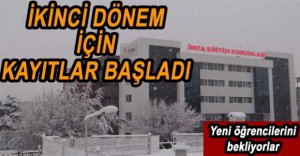İMZA OKULLARI’NDA KAYITLAR BAŞLADI
