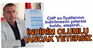 "İNDİRİM OLUMLU ANCAK YETERSİZ"