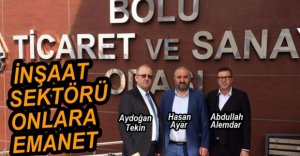 İNŞAAT SEKTÖRÜNÜ ONLAR TEMSİL EDECEK