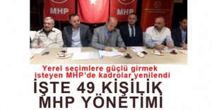 İŞTE MHP'NİN 49 KİŞİLİK YÖNETİMİ