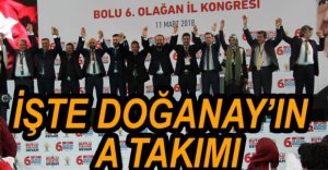 İŞTE YENİ YÖNETİM LİSTESİ