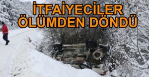 İTFAİYECİLERİ ALLAH KORUDU