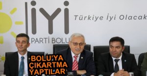 İYİ PARTİ HEYETİ BOLU'DA...