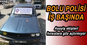 KARABÜK’TE ÇALDILAR BOLU’DA YAKALANDILAR